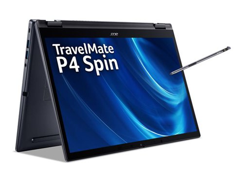 Acer TravelMate Spin P4 TMP414RN-52 14 Inch Intel Core i5-1240P 8GB RAM 256GB SSD Intel Iris Xe Graphics Windows 10 Pro Education Notebook Acer