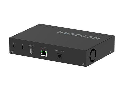 NETGEAR AV Line 8-Port Managed Rackmount Gigabit PoE Plus Switch with 2 x 1GbE SFP Plus Ports  8NE10376600