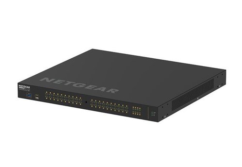 NETGEAR M4250 48-Port Managed Rackmount Gigabit PoE Plus Switch including 8 x 1GbE SFP Plus Ports Netgear