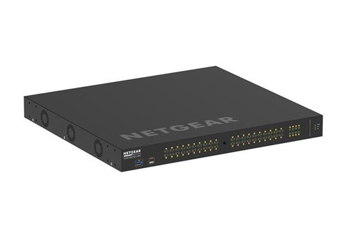 The NETGEAR M4250 Switch Series introduces the AV Line, developed and engineered for audio/video professionals with dedicated service and support. M4250 has been built from the ground up for the growing AV over IP market, combining years of networking expertise in AV with M4300 and M4500 series with best practices from leading experts in the professional AV market. AV codecs generally use 1Gbps or 10Gbps per stream and the AV Line of M4250 targets the widespread 1Gbps codecs.