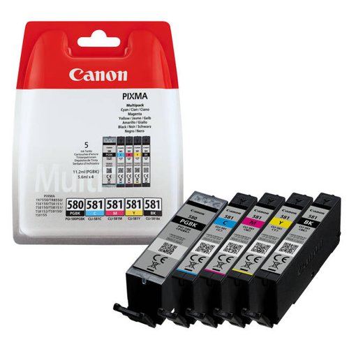 Canon PGI-580/CLI-581 PGBK/C/M/Y/Bk 2078C008