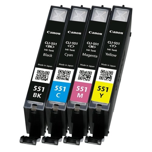 Canon CLI-551 C/M/Y/Bk Multi Sec 6509B016