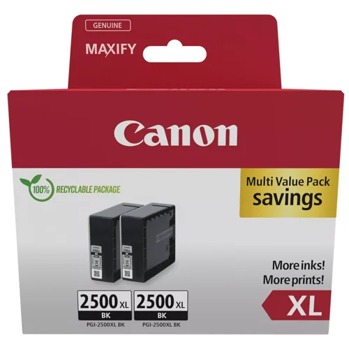 Canon PGI-2500XL BK Twin Ink 9254B011