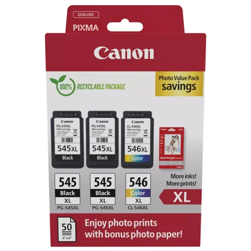 Canon PG-545Xlx2/CL-546XL PVP Ink 8286B015