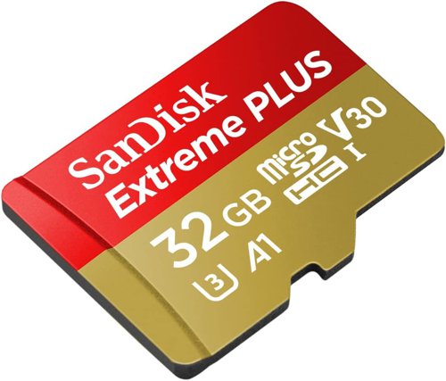 Your lifestyle requires extreme readiness. SanDisk Extreme PLUS microSDHC and microSDXC UHS-I cards deliver the speed, capacity, durability, and quality you need to make sure your adventure is captured in stunning detail, even if you blink on the way down. Now rated UHS Speed Class 3 (U3) and Video Speed Class 30 (V30), this fast, high-performing card teams up with your Android™ based smartphone, tablet, or action camera to let you capture and share unforgettable 4K Ultra HD video. Available in capacities from 32GB to 128GB.