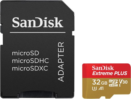 SanDisk Extreme PLUS 32GB SDHC Memory Card 2 Pack