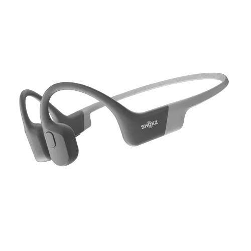 Shokz OpenRun Grey Bone Conduction Bluetooth NeckBand Headset Headsets & Microphones 8SZS803GY