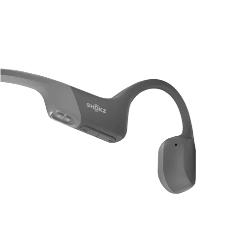 Shokz OpenRun Grey Bone Conduction Bluetooth NeckBand Headset
