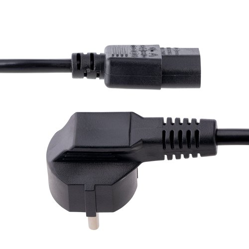 StarTech.com 1m EU Schuko to C13 Black Power Cable 8ST10369286