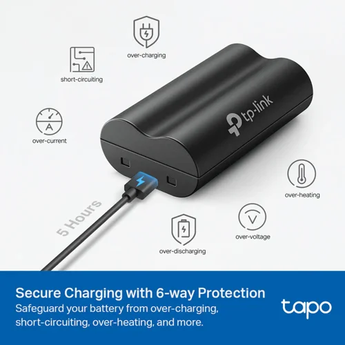 TP-Link Tapo 6700 mAh Battery Pack Rechargeable Battery Packs 8TP10389881