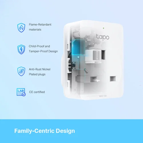 TP-Link Tapo Mini Smart Wi-Fi Socket with Energy Monitoring Twin Pack 8TP10376054 Buy online at Office 5Star or contact us Tel 01594 810081 for assistance