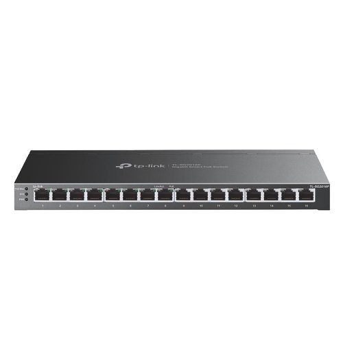 TP-Link JetStream 16 Port Gigabit Smart Switch with 8 PoE Plus Ports Ethernet Switches 8TP10379444