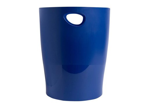 Exacompta Bee Blue Ecobin Recycled 15 Litres Assorted (Pack of 8) Desk Side Bins GH45302