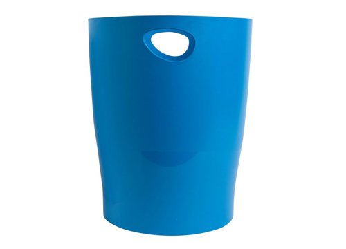 Exacompta Bee Blue Ecobin Recycled 15 Litres Assorted (Pack of 8) Desk Side Bins GH45302