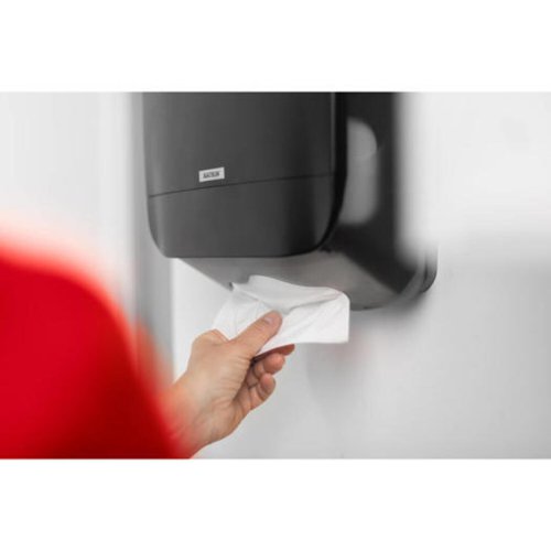 Katrin Folded Hand Towel M Dispenser Black 77434 - Metsa Tissue - KZ07743 - McArdle Computer and Office Supplies
