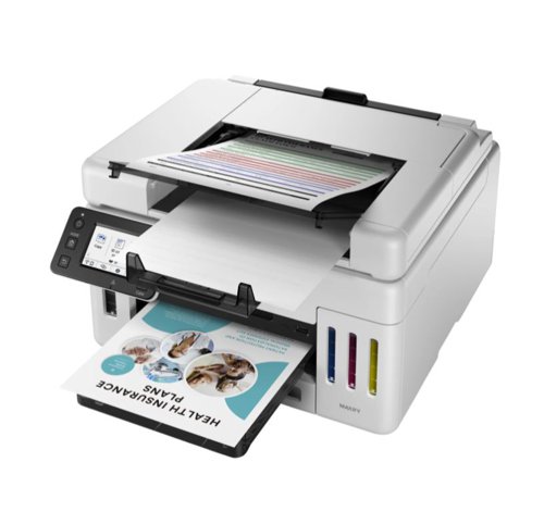 Canon Maxify GX6550 3-in-1 Refillable MegaTank Colour Inkjet Printer 6351C008 - Canon - CO22366 - McArdle Computer and Office Supplies