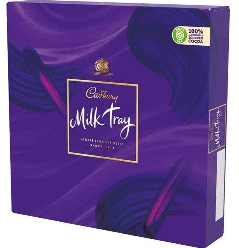 Cadbury Dairy Milk Tray Chocolate Box 360g 4268964 - Mondelez International - KS79905 - McArdle Computer and Office Supplies