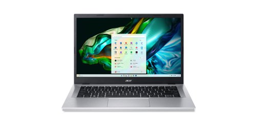 8AC10387283 | This Acer Aspire 3 laptop is perfect for browsing, binge-watching, and business meetings. Its 10-hour battery gives you plenty of surfing time without fear it’ll run dry, while the crisp Full HD screen keeps images clear. Need lots of room for your work docs and poppin’ playlists? The spacious 128GB SSD has you covered. It’s powered by an AMD Ryzen™ 3 processor with 8GB of RAM too, so it’ll easily handle light multitasking without any pesky lag. Now go catch up on the latest drama series – you’ve earned it.