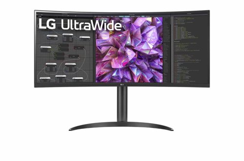 LG 34WQ75C-B 34.1 Inch 3440 x 1440 Pixels UltraWide Quad HD IPS Panel HDMI DisplayPort Curved Monitor  8LG34WQ75CB