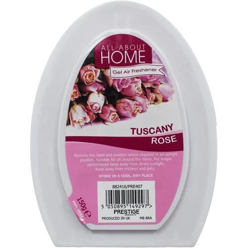 All About Home Gel Air Freshener 150 Gram Tuscany Rose (Pack 3) - 1008296