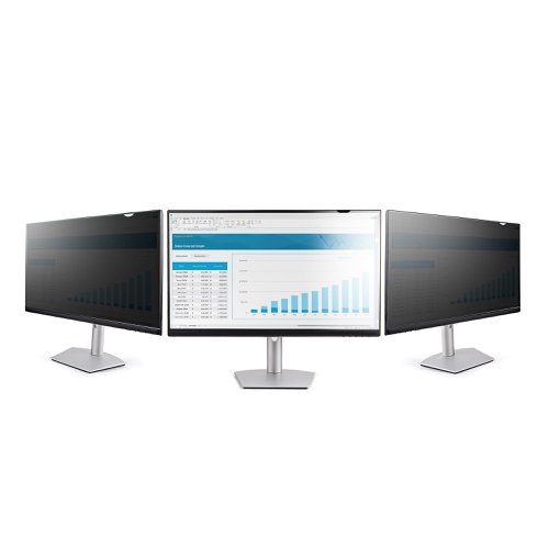 8ST10351597 | The monitor privacy screen is easy to attach and remove. Simply attach the 19 inch privacy screen to your 16:10 aspect ratio display using the attachment strips or slide-mount tabs. This confidentiality screen filter is also reversible. The matte side provides you with glare reduction and the glossy side of the privacy screen will provide you with increased clarity.Protect Your PrivacyThe privacy screen protector for desktop monitors is a great investment if you want to protect your privacy. It is a convenient and cost-effective way to keep your classified information, intellectual property or any other important data you wish to keep protected. You can have a peace of mind while working in the office or public environments because you know your screen is protected with the 30+/- degree privacy viewing angle. The cutout on the top corner of the privacy screen makes it easy to remove for sharing content with trusted audiences or switching between finishes.Blue Light ReductionLowering blue light exposure is important. To reduce digital eye strain, the monitor privacy film blocks between 40% to 51% of the blue light in the wavelength range of 380nm to 480nm.Antimicrobial ProtectionOur privacy screens feature an anti-microbial coating on the matte-side of the filter. Embedded antimicrobial technology provides protection against bacterial microbes by continuously eliminating up to 99.99% of certain surface bacteria. Antimicrobial screen protectors are ideal for environments where disinfection is important.The Choice of IT Pros Since 1985StarTech.com conducts thorough compatibility and performance testing on all our products to ensure we are meeting or exceeding industry standards and providing high-quality products to IT Professionals. Our local StarTech.com Technical Advisors have broad product expertise and work directly with our StarTech.com Engineers to provide support for our customers both pre and post-sales. The TAA compliant PRIVACY-SCREEN-19M is backed by a StarTech.com 2-year warranty and free lifetime technical support.