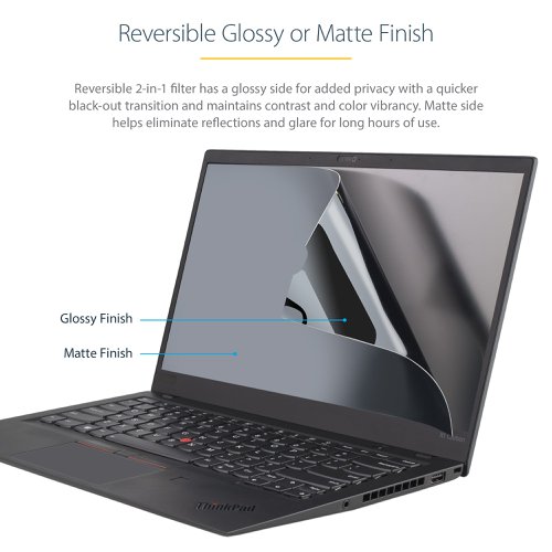 StarTech.com 17.3 Inch Anti-Glare Blue Light Reducing Laptop Privacy Screen 8ST10393306 Buy online at Office 5Star or contact us Tel 01594 810081 for assistance