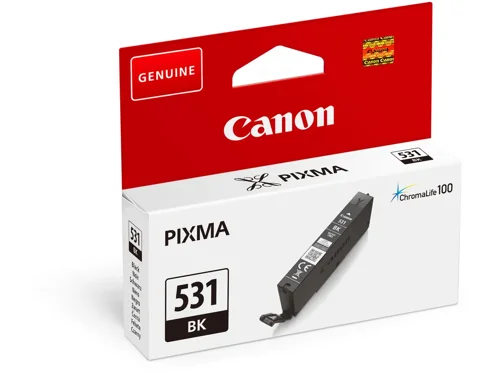 CACLI531BKEUR - Canon CLI-531 Black standard Ink Cartridge 8.2ml - 6118C001