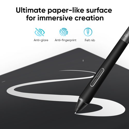 XPDECOPROLW2ND | Meet the new Deco Pro Drawing Tablet (Gen 2) Series, armed with an X3 Pro Smart Chip Stylus. Painstakingly developed by the X-Innovation Laboratory under XPPen, this state-of-the-art combo is a huge leap forward in CG technology to liberate your inspiration and let your fingers fly over pieces of artwork.Introducing X3 Pro Smart Chip Stylus, a truly breakthrough innovation that boasts industry-first 16K pressure levels, 100%* higher than that of its peers. It delivers much more precise and smooth lines than ever before — excelling at hyper-nuanced creation and beyond.The Deco Pro (Gen 2) lineup gives more room to move freely as you create. 3 sizes of standard drawing paper dimensions are provided to make your ideas come to life intuitively.