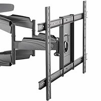 StarTech.com Low Profile Full Motion Universal TV Flat Screen Wall Mount for 32 to 70 Inch VESA Displays Projector & Monitor Accessories 8ST10149586