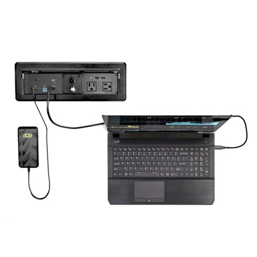 StarTech.com Cable-Management Module for Conference Table Connectivity Box