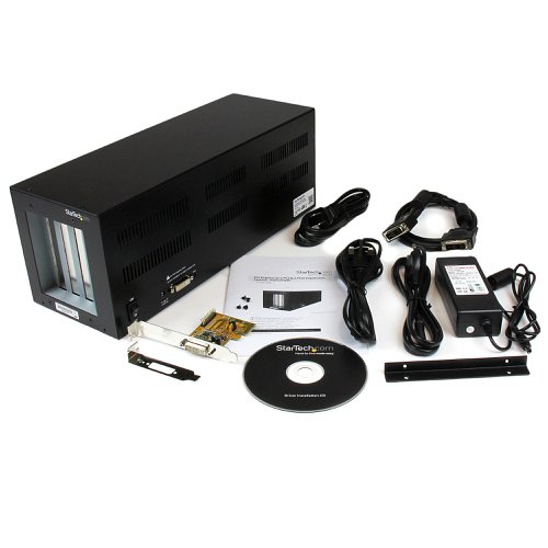 StarTech.com PCI Express to 2 PCI and 2 PCIe Full Length Expansion Enclosure System  8ST10011421