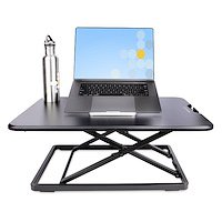 StarTech.com Standing Desk Converter Height Adjustable Laptop Riser Maximum Weight Capacity 8kg StarTech.com