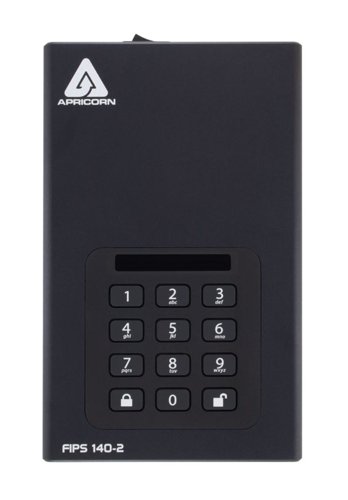 Quickly and effortlessly secure large amounts of sensitive data with the Aegis Padlock DT, the ultimate desktop hard drive/secure storage system. With its onboard keypad, software- free authentication and operation, the Aegis Padlock DT is a smart choice for secure backup and archiving. The hard drive has Military Grade FIPS PUB 197 Validated Encryption, featuring 256-bit hardware encryption, the Aegis Padlock seamlessly encrypts all data on the drive on-the-fly, keeping your data safe even if the hard drive is removed from its enclosure.