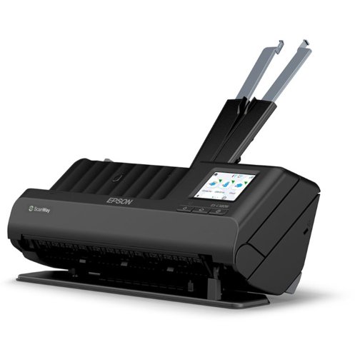 Epson ES-C380W Compact Network Scanner A4 Black B11B269401BY - Epson - EP72046 - McArdle Computer and Office Supplies
