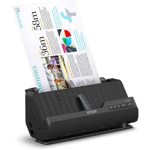 Epson ES-C320W 600 x 600 DPI A4 Compact Desktop Scanner