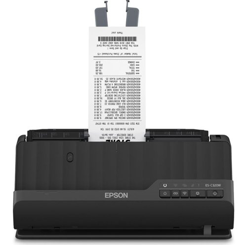 Epson ES-C320W Compact Scanner with Wi-Fi A4 Black B11B270401BY Document Scanner EP72047