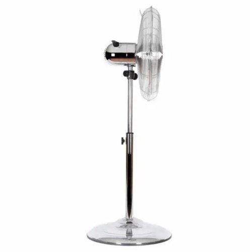 PIK05813 | This Igenix 16 Inch Pedestal Fan is very stylish, with an all metal construction and a weighted base for extra stability. It is ideal for use in the home, office, conservatory, garage, outbuilding, mobile home or caravan. This fan has 55 Watts of power and 3 speed settings. It has an adjustable stem, allowing you to alter the height while the mesh guard offers added protection against the spinning blades. The oscillating feature allows the fan to turn from left to right, evenly distributing cool air.