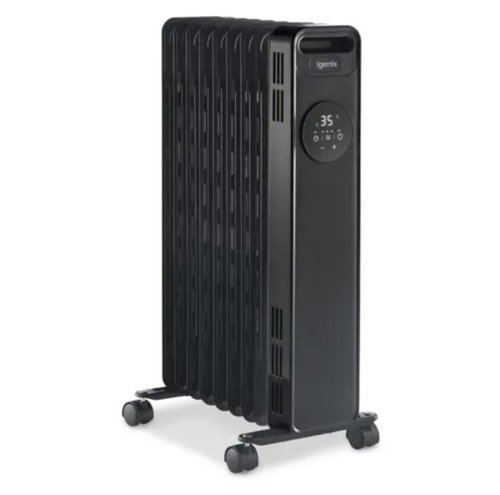 Igenix 2000W Digital Oil Filled Radiator with Timer Black IG2621BL PIK08091 Buy online at Office 5Star or contact us Tel 01594 810081 for assistance