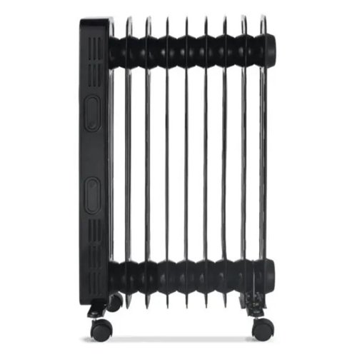 PIK08091 | The Igenix IG2621BL is a digital oil filled radiator with 2000W of power so you can keep out the cold this winter with instant heat. Save on central heating by using a portable oil filled radiator to warm up a room in a matter of minutes. The radiator has a host of features such as a digital LED control panel and remote control to easily adjust the heat, rolling castors for easy manoeuvrability around your home and a heat resistant housing to make it safe for children and pets. Adjust the radiator to make your room the perfect temperature with 3 adjustable heat settings. To make sure you can operate the radiator safely it has overheat protection and a tip over switch that will stop it overheating and automatically cut off if tipped over so you can switch on the radiator and leave it in the room to heat up without worrying.