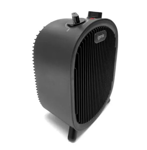 PIK07905 Igenix 2000W Upright Fan Heater Black IG9022