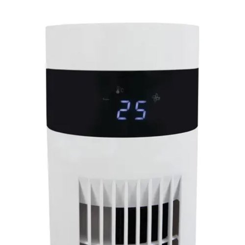 The Igenix 43 Inch Digital Tower Fan has 3 wind speed settings and 3 wind modes, normal, natural and night, it is the ideal tower fan for users who want a powerful, directional cooling product for their living room, bedroom or office. This portable fan can be operated by using the onboard button control panel or by the remote control. Smooth 85 degree horizontal oscillation helps keep the IGFD6035W operating quietly for minimal disturbance.