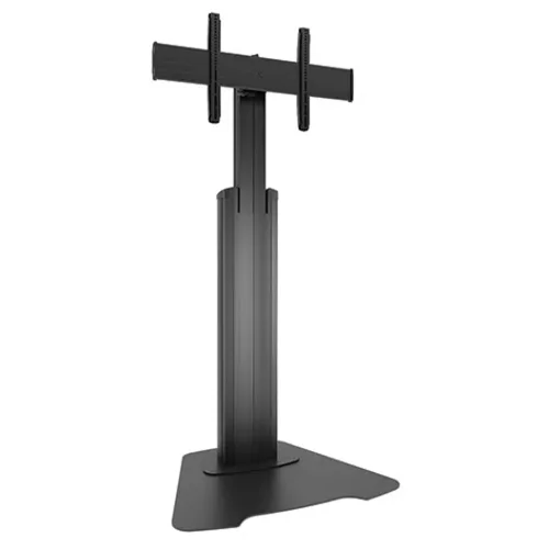 Chief LFAUB Large Fusion Manual Height Adjustable Floor AV Stand for 42 to 86 Inch Displays