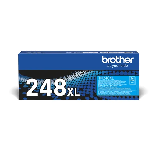 Brother  Cyan High Yield Toner Cartridge  2300 pages - TN248XLC  BRTN248XLC