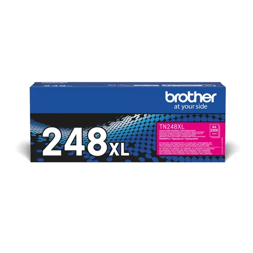 Brother Magenta High Yield Toner Cartridge 2300 pages - TN248XLM