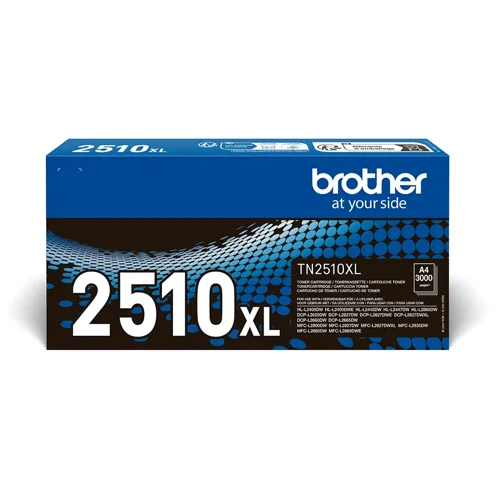 Brother Black High Yield Toner Cartridge 3000 pages - TN2510XL