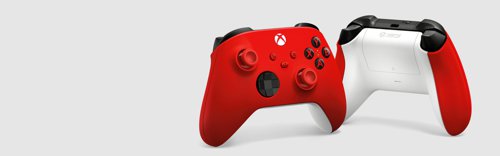 Xbox Pulse Red USB-C and Bluetooth Wireless Gaming Controller Microsoft