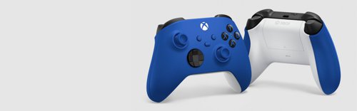 Xbox Shock Blue V2 USB-C and Bluetooth Wireless Gaming Controller Games Consoles & Controllers 8XBQAU00009