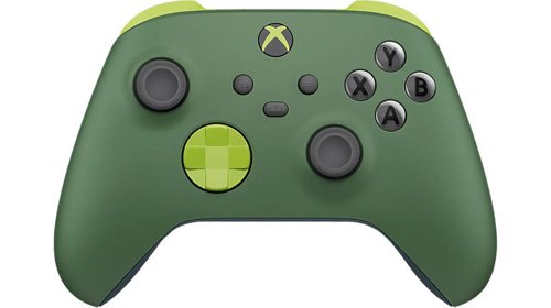 Xbox Remix Special Edition Green Sustainability USB-C and Bluetooth Wireless Gaming Controller Microsoft