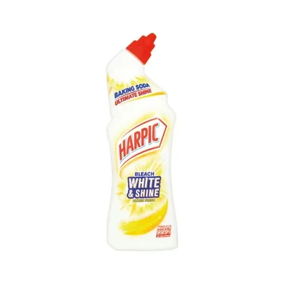 Harpic White & Shine Bleach Toilet Cleaner 750ml Citrus Fresh - 3038061 Reckitt Benckiser Group plc