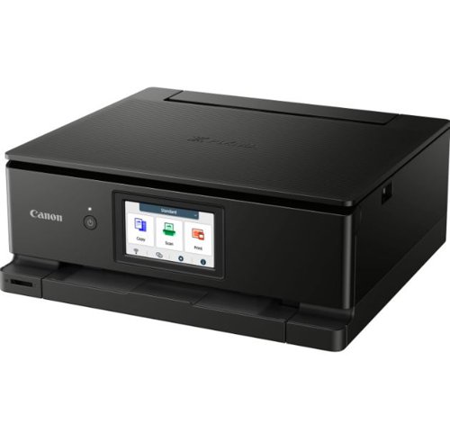 Canon Pixma TS8750 MFP 3-in-1 Inkjet Printer Wi-Fi//6 Inks TS8750 BK - Canon - CO21839 - McArdle Computer and Office Supplies